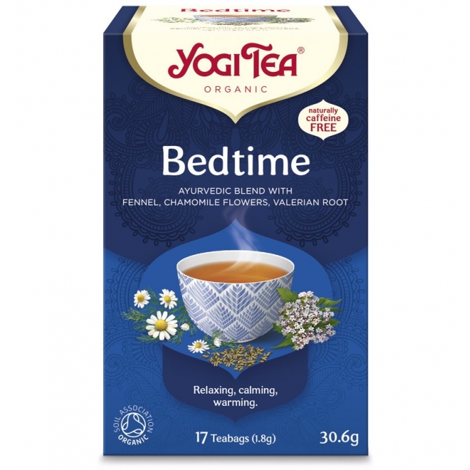 Ceai bio de seara fara cofeina, Yogi Tea, cu fenicul si musetel, 30.6 g