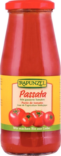 Passata de rosii bio, Rapunzel, 410 g