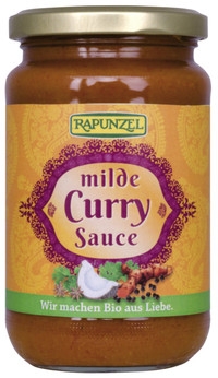 Oferta- Sos curry fin vegan, Rapunzel, 340 g