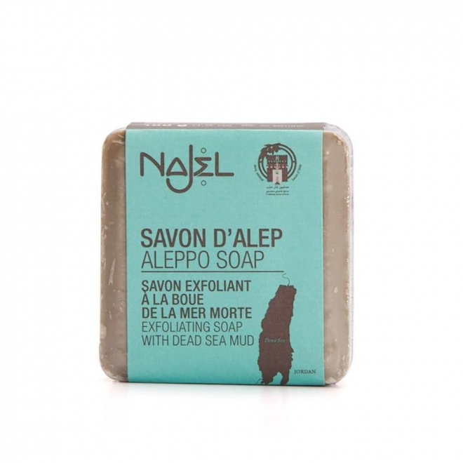 Sapun de Alep cu namol de la Marea Moarta, Najel, 100g