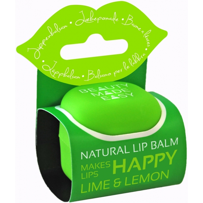 Balsam natural de buze  cu lime si lamaie, Beauty Made Easy, 6.8 g
