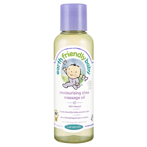 Ulei de masaj hidratant cu unt de shea pt bebelusi, Earth Friendly Baby, 125ml