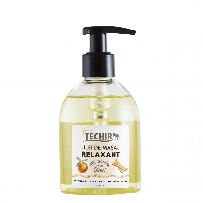 Ulei de masaj relaxant, Techir, 250 ml