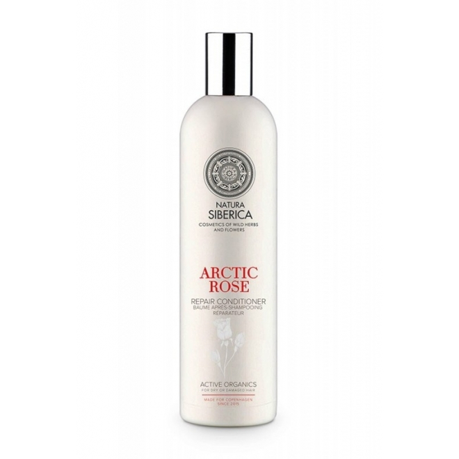 Balsam reparator par uscat sau deteriorat Arctic Rose, Copenhagen, Natura Siberica, 400 ml