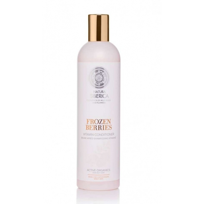Balsam vitaminizant pentru par gras Frozen Berries, Copenhagen, Natura Siberica, 400 ml