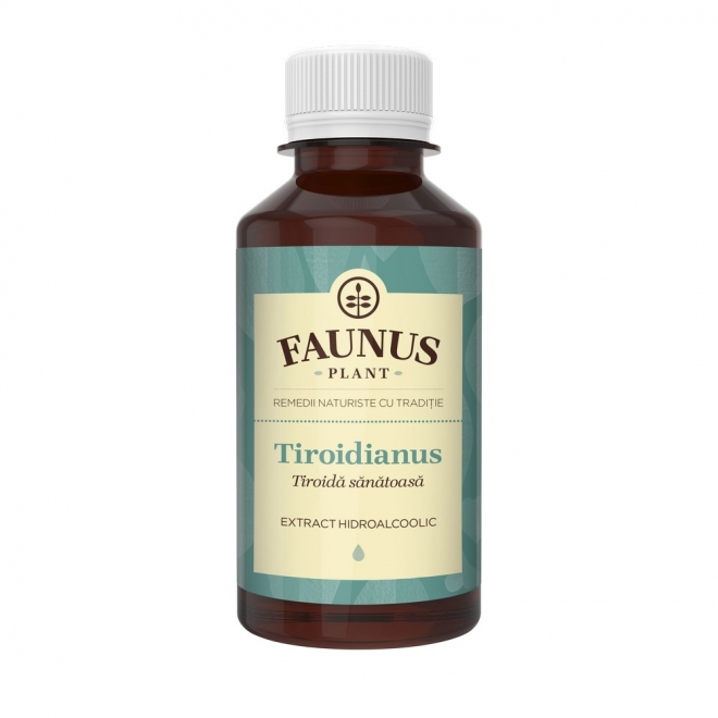Oferta- Tinctura Tiroidianus, tiroida sanatoasa, Faunus Plant, 200 ml