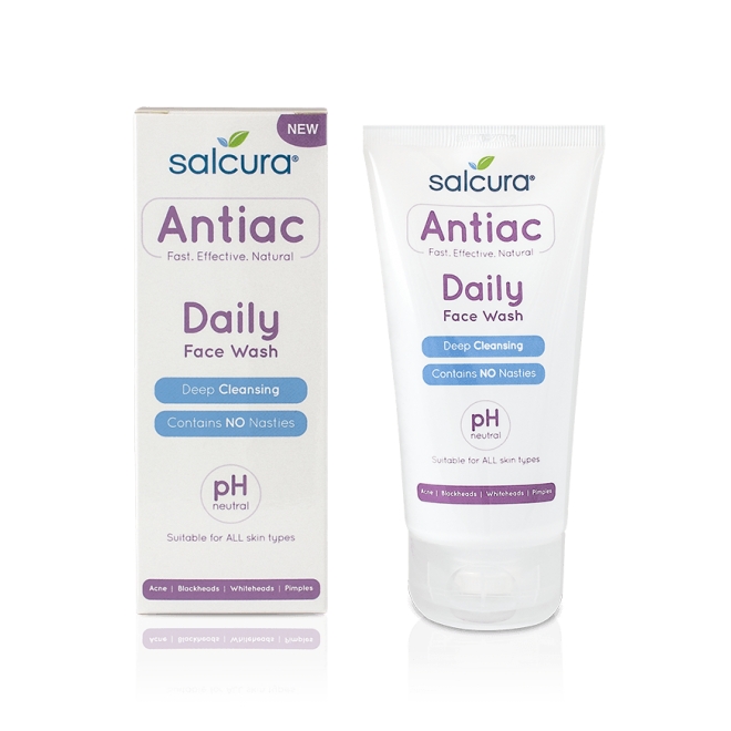 Gel de curatare  Antiac pt. tenul cu acnee, cosuri, puncte albe sau negre, toate tipurile de ten, Salcura, 150 ml
