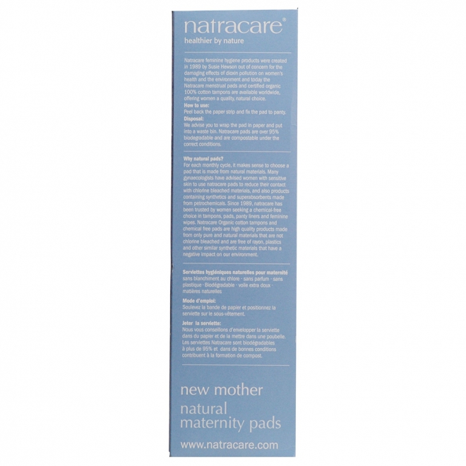 Absorbante pentru lehuzie, Natracare, 10 buc