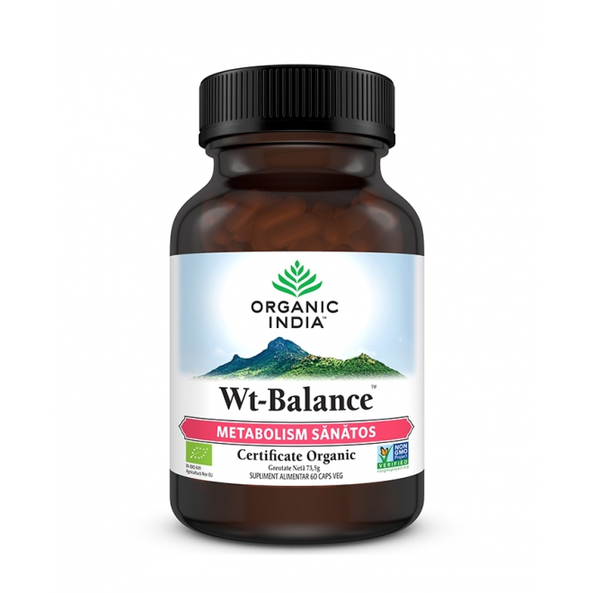Wt-Balance, Metabolism Sanatos, Organic India, 60 cps