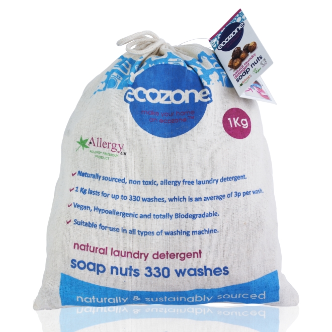 Oferta- Nuci de sapun bio, 330 de spalari, Ecozone, 1kg