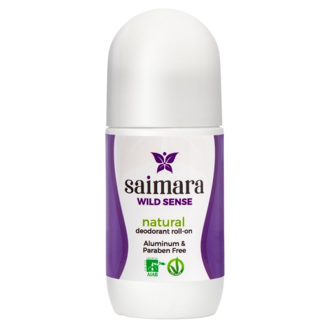 Deodorant natural, Wild Sense cu bicarbonat, Saimara, 50 ml
