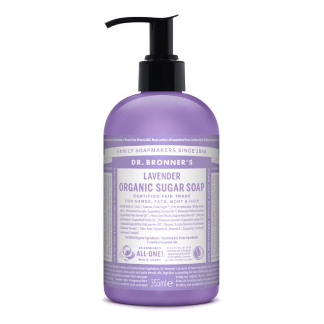 Sapun lichid Shikakai lavanda, Dr.Bronner, 355 ml