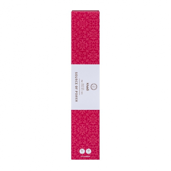 Betisoare indiene parfumate Source of Power, Khadi, 13 buc