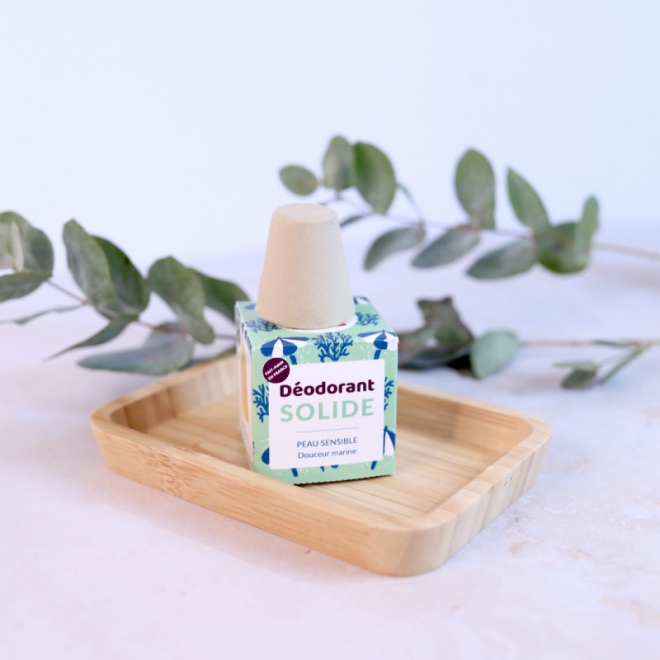 Deodorant solid MARIN pt piele sensibila - zero waste - Lamazuna 30gr