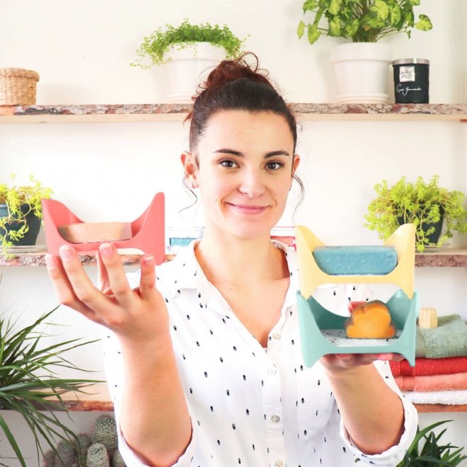 Suport pentru produse cosmetice solide, Lamazuna