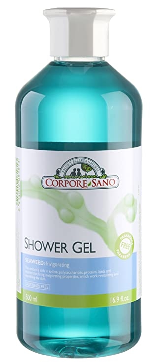  Gel de dus tonifiant cu alge, Corpore Sano, 500 ml