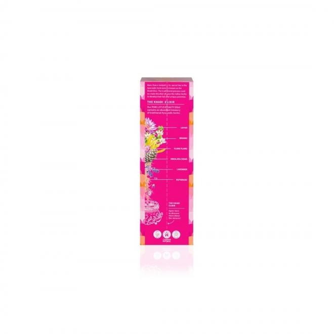 Ulei ayurvedic elixir Lotus Roz, Skin and Soul, Khadi, 100 ml
