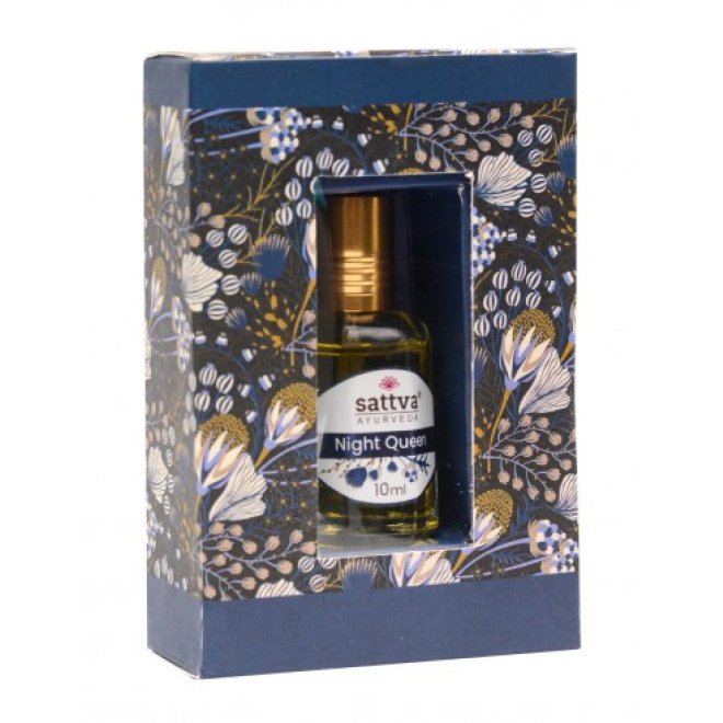 Parfum ulei Night Queen, Sattva Ayurveda, 10ml