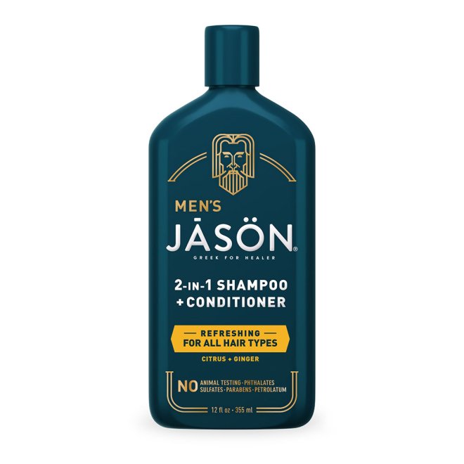 Sampon si balsam 2 in 1 Refreshing , pentru barbati, Jason, 355 ml