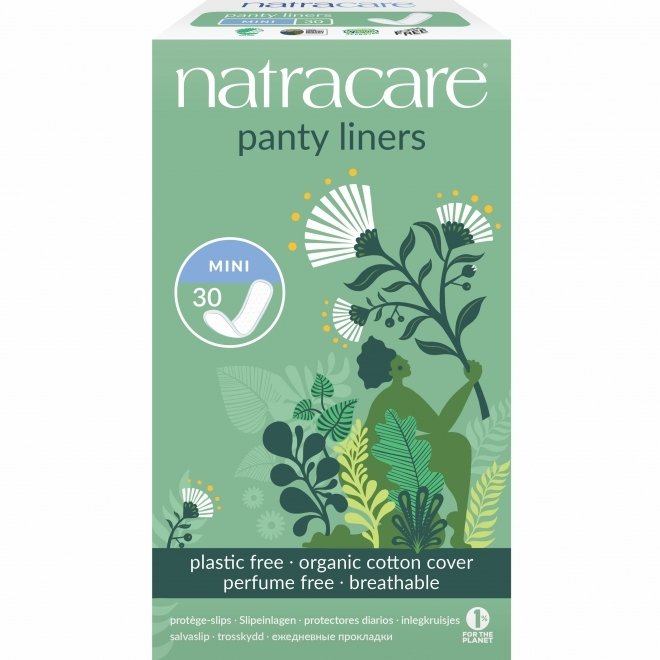 Oferta- Absorbante zilnice - Mini/breathable, Natracare, 30 buc