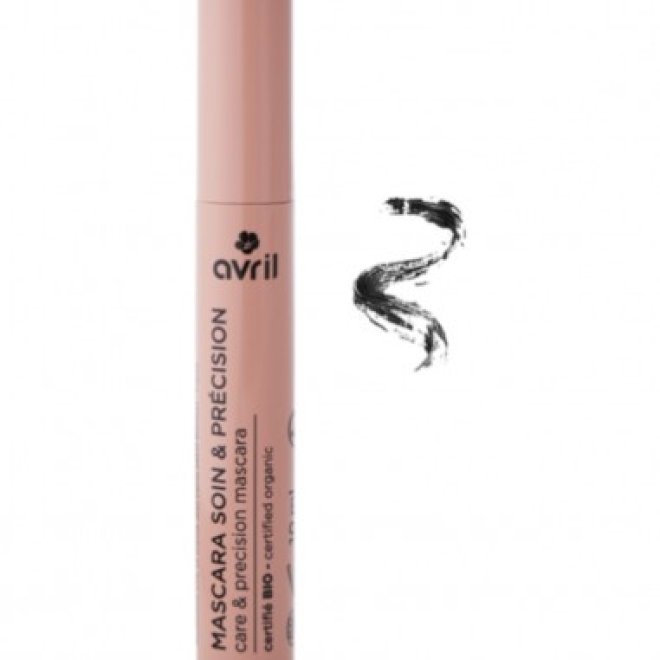 Rimel negru pentru precizie si ingrijire Avril, 10ml
