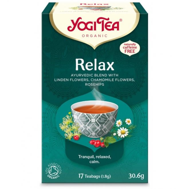 Ceai Bio fara cofeina, Yogi Tea - Calmant, 30 g