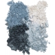 Fard de pleoape quattro, Divine Blue, Lavera, 35 g