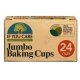 Hartie de copt briose nealbita, fara clor, compostabila, If You Care, 24 buc, JUMBO
