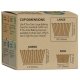Hartie de copt briose nealbita, fara clor, compostabila, If You Care, 24 buc, JUMBO