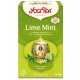 Ceai Bio fara cofeina, Yogi Tea - Lime si Menta, 30 g